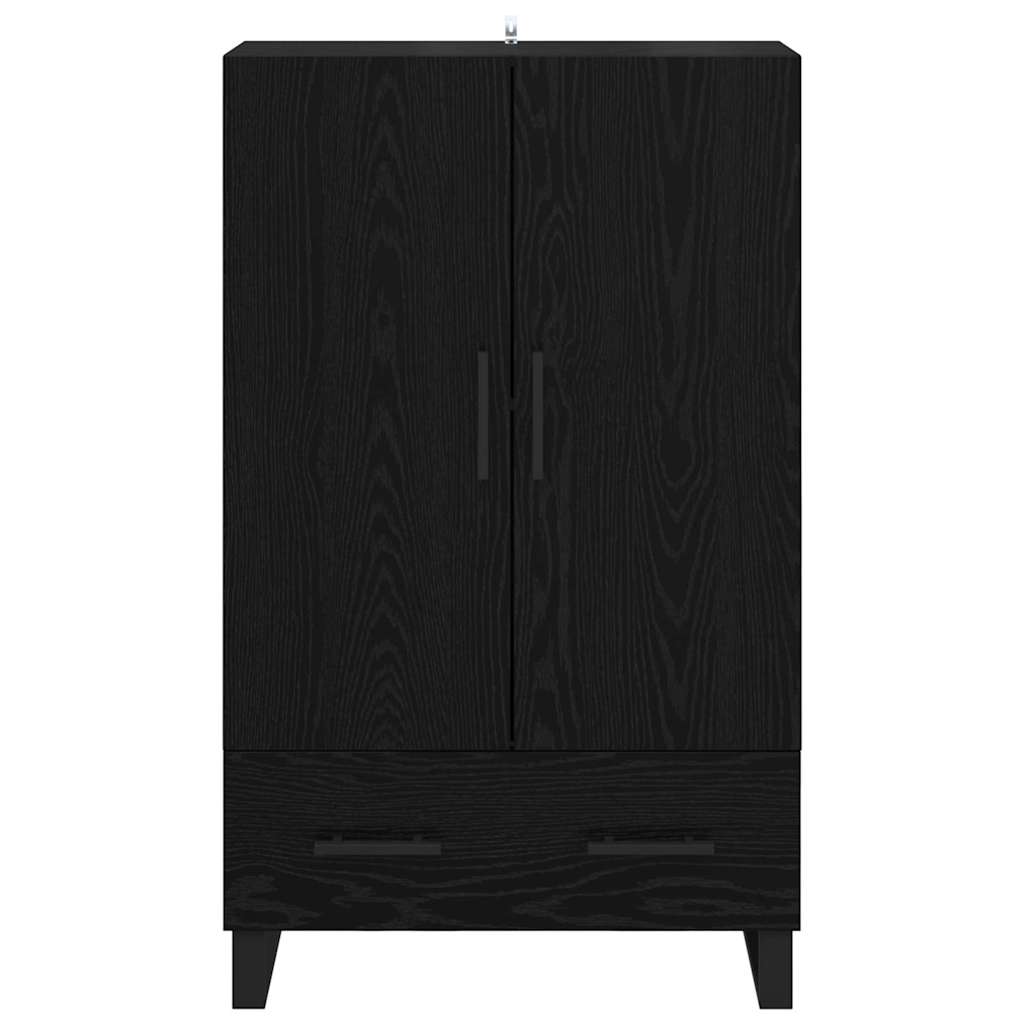 Highboard Sort eg 69,5 x 30 x 115 cm Konstrueret træ