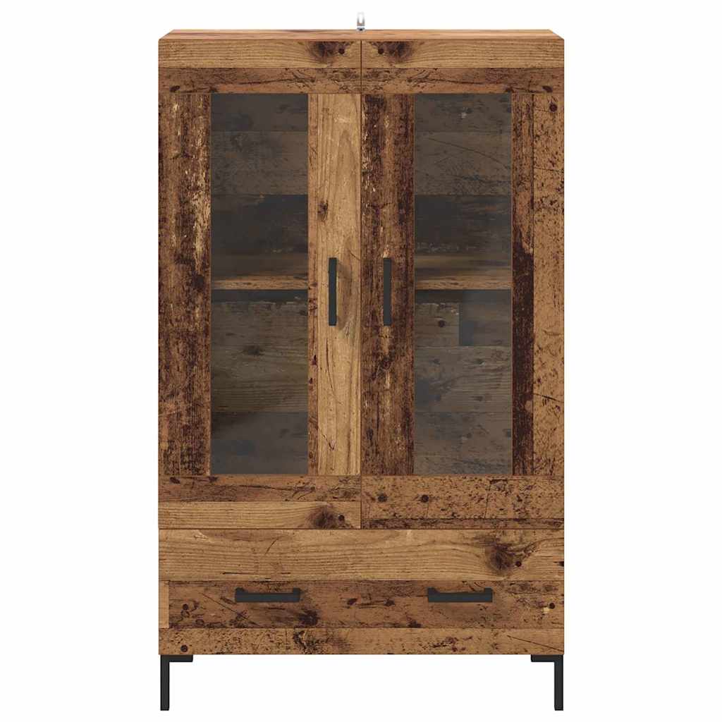 Highboard Gammelt træ 69,5 x 31 x 115 cm Konstrueret træ