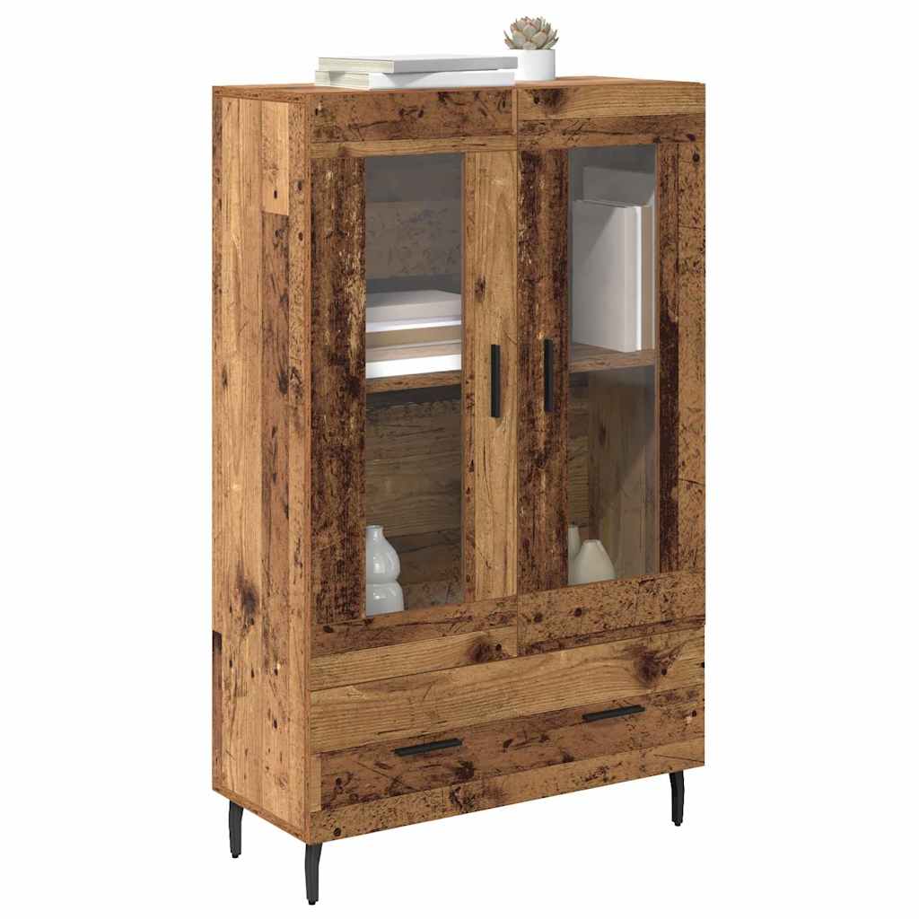 Highboard Gammelt træ 69,5 x 31 x 115 cm Konstrueret træ