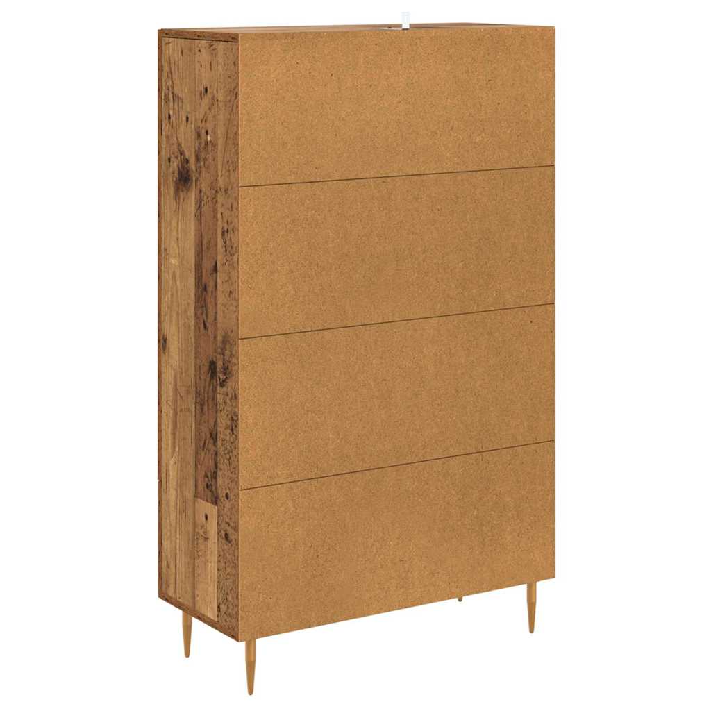 Highboard Gammelt træ 69,5 x 31 x 115 cm Konstrueret træ