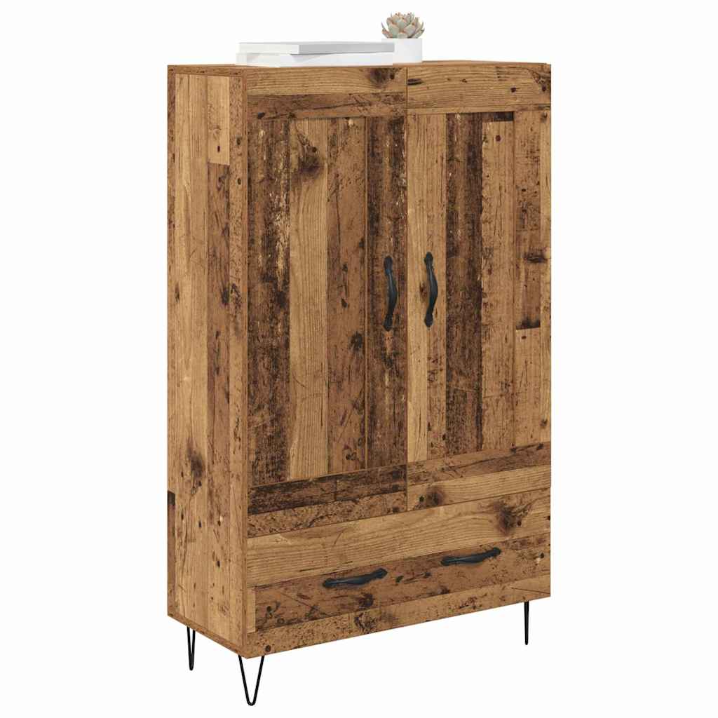 Highboard Gammelt træ 69,5 x 31 x 115 cm Konstrueret træ
