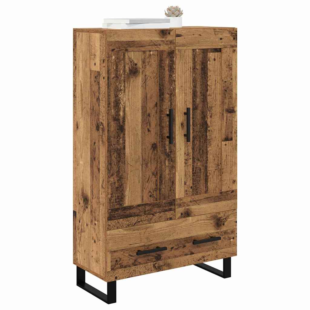 Highboard Gammelt træ 69,5 x 31 x 115 cm Konstrueret træ