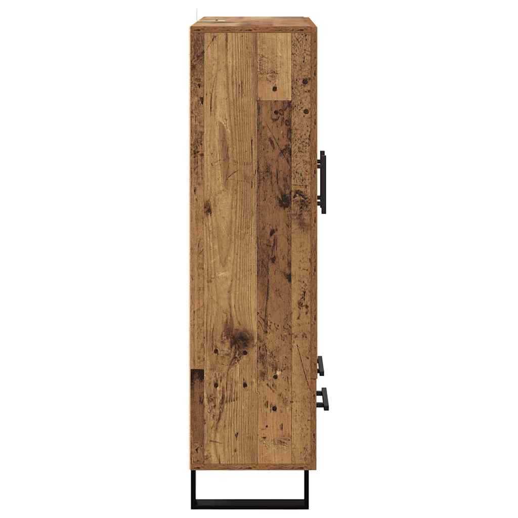Highboard Gammelt træ 69,5 x 31 x 115 cm Konstrueret træ