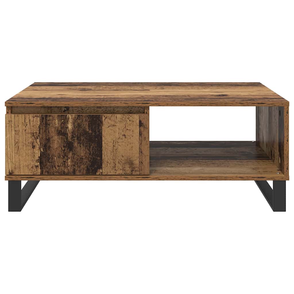 Sofabord Gammelt træ 90 x 60 x 35 cm Konstrueret træ
