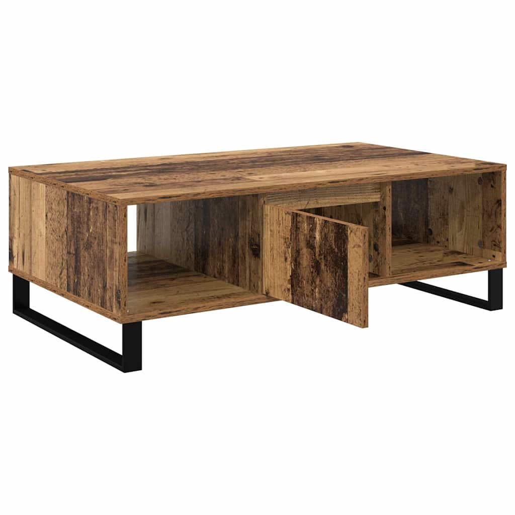 Sofabord Gammelt træ 104 x 60 x 35 cm Konstrueret træ