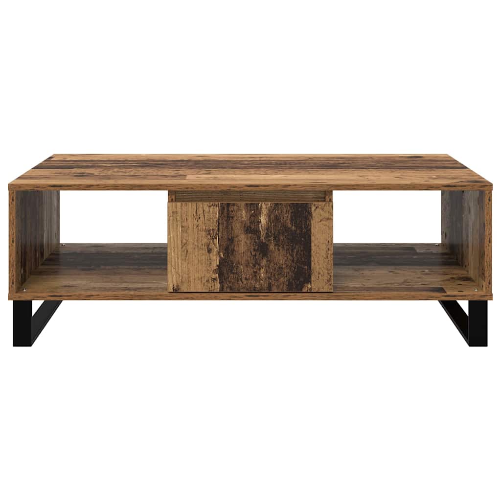 Sofabord Gammelt træ 104 x 60 x 35 cm Konstrueret træ