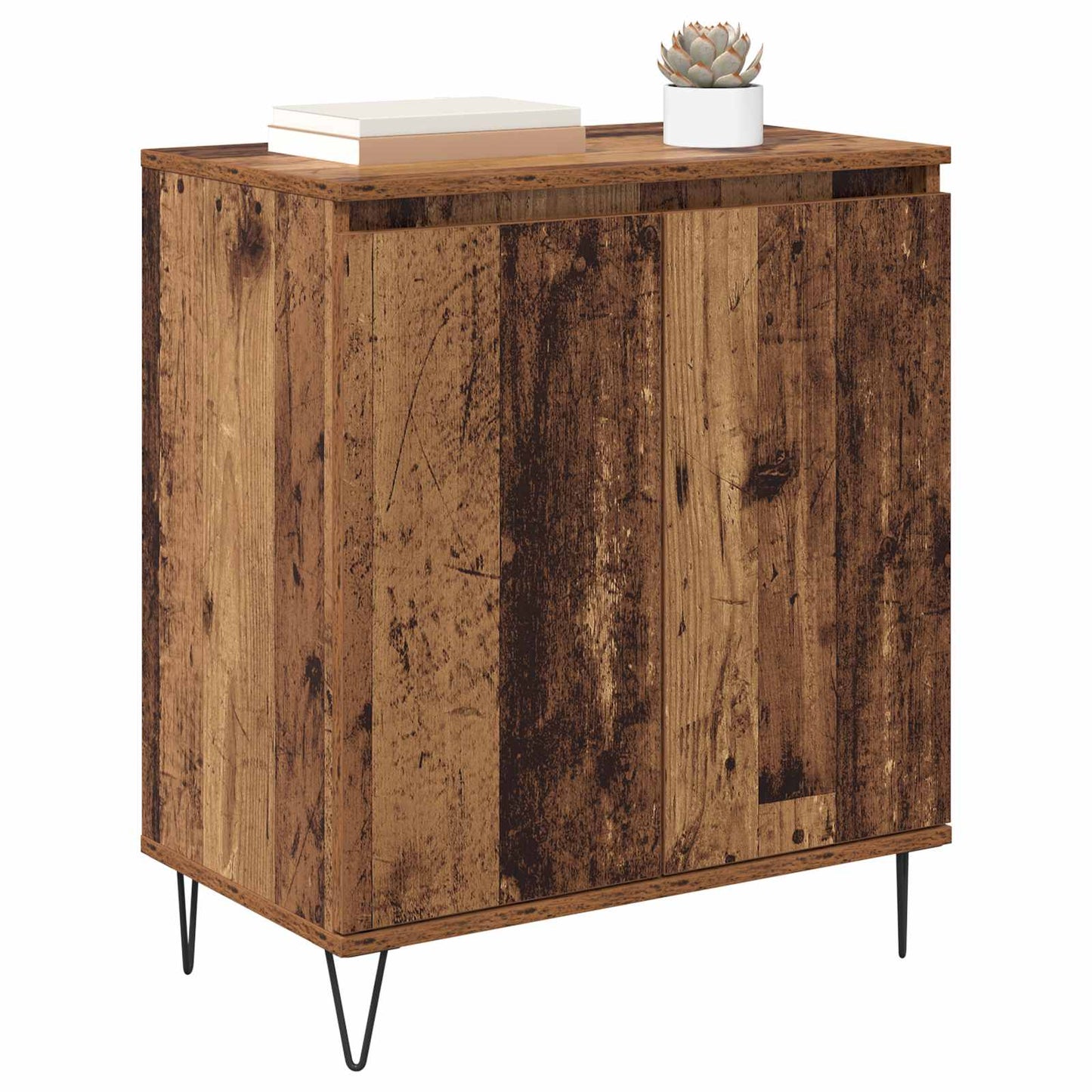 Sideboard Gammelt træ 60 x 35 x 70 cm Konstrueret træ