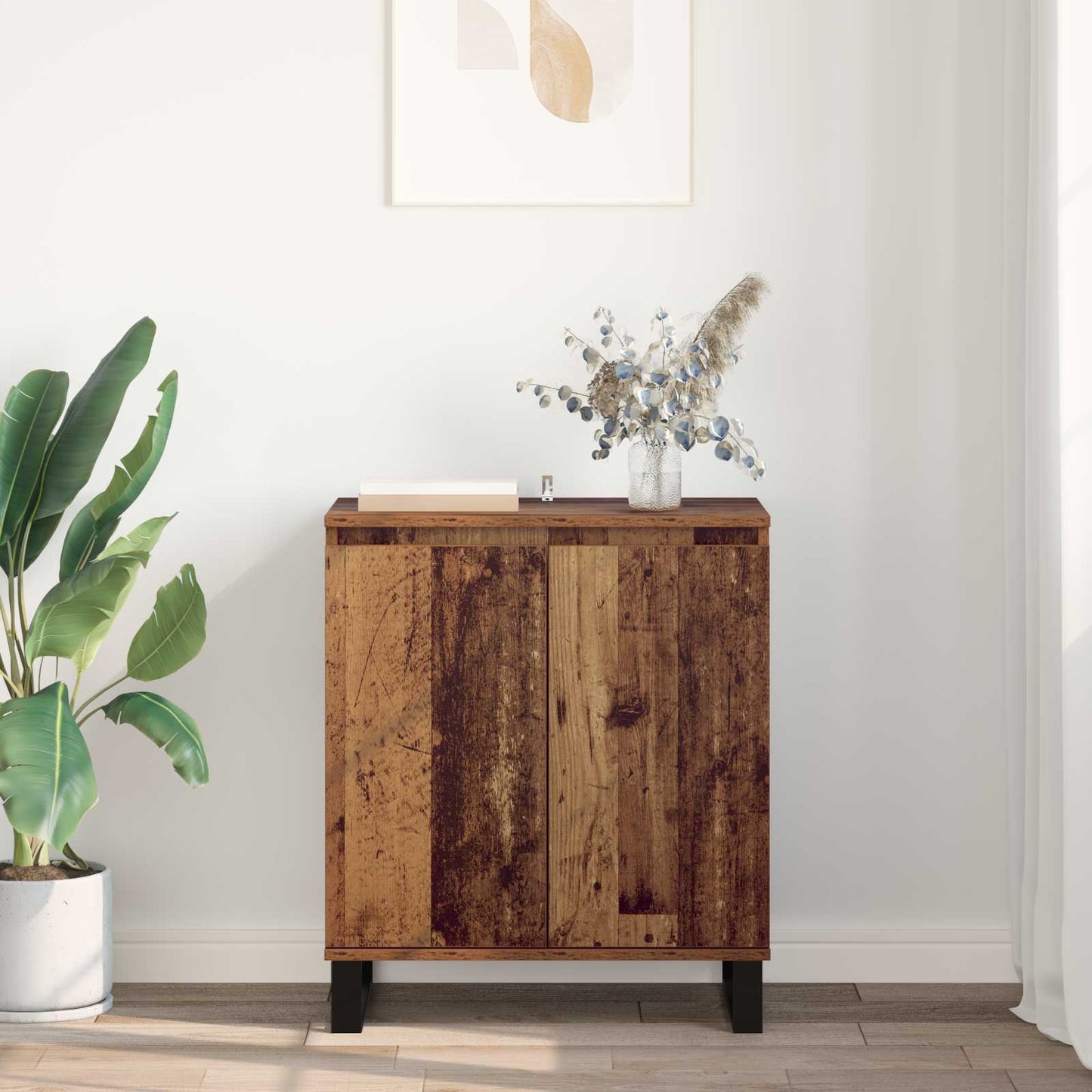Sideboard Gammelt træ 60 x 35 x 70 cm Konstrueret træ