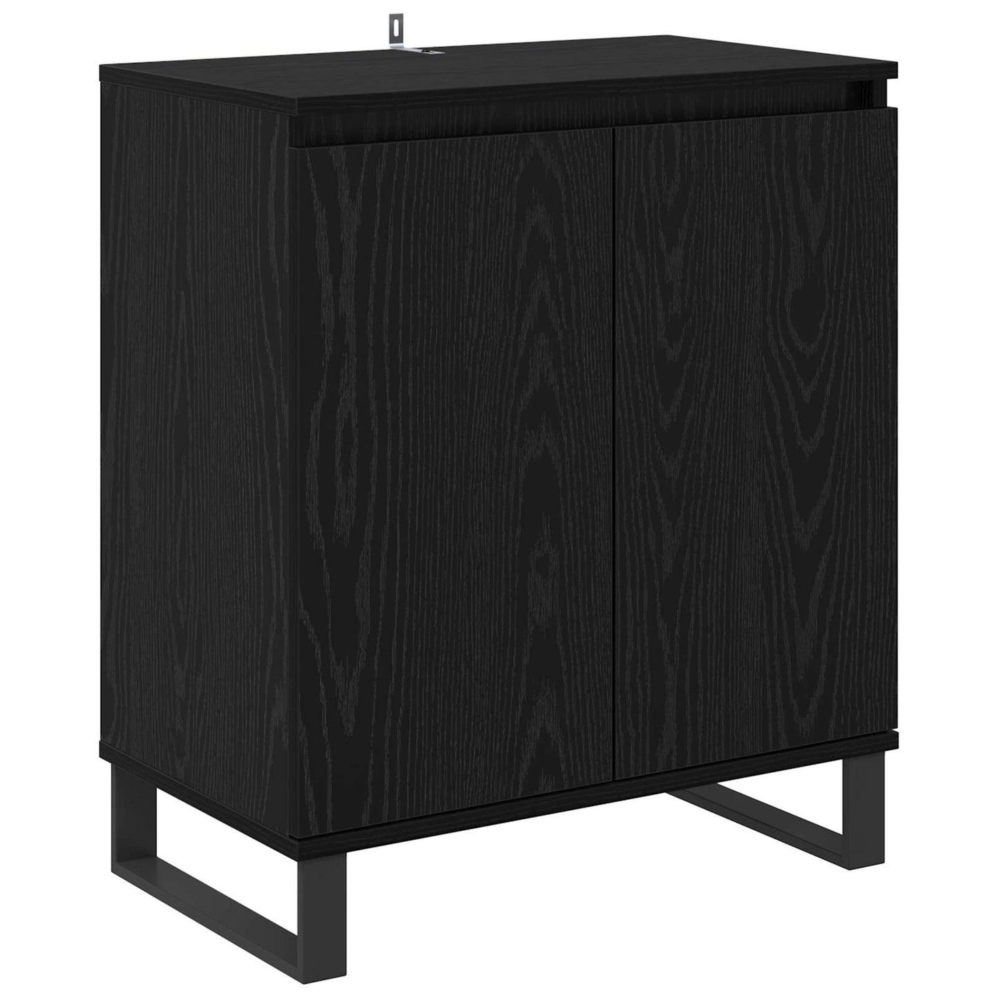 Sideboard Sort eg 60 x 35 x 70 cm Konstrueret træ