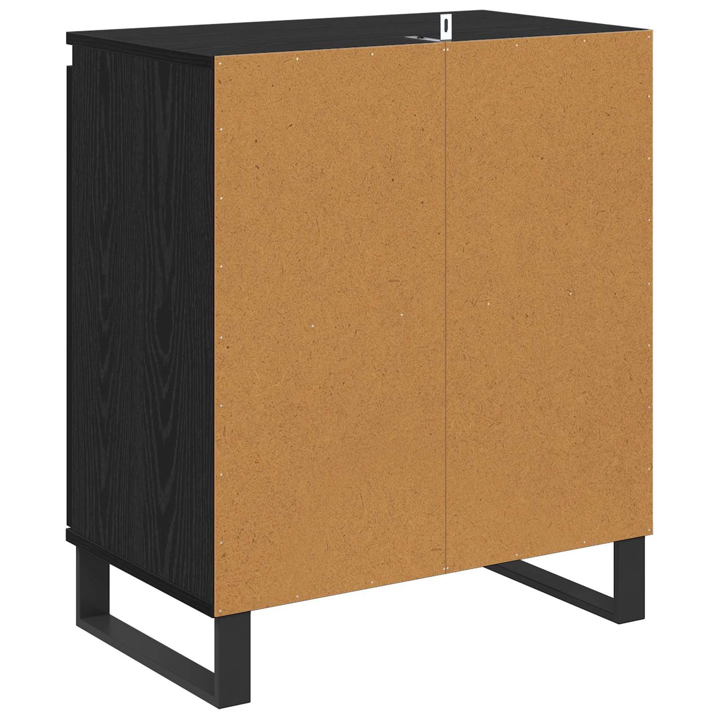 Sideboard Sort eg 60 x 35 x 70 cm Konstrueret træ