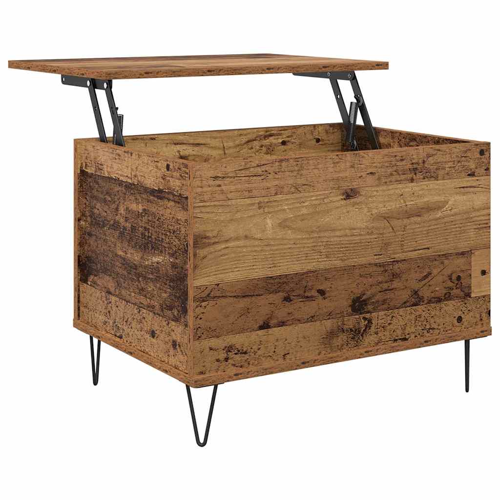 Sofabord Gammelt træ 60 x 44,5 x 45 cm Konstrueret træ