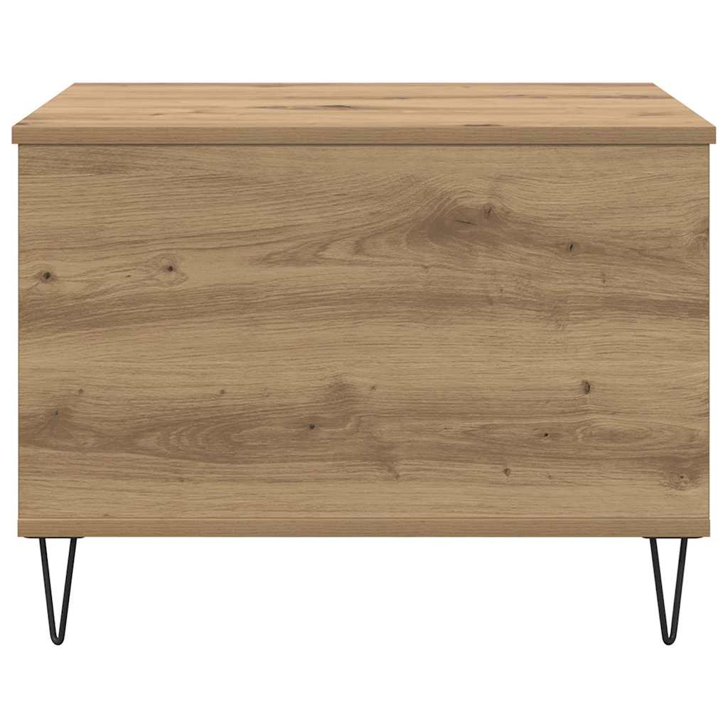 Sofabord Artisan Egetræ 60 x 44,5 x 45 cm Konstrueret træ