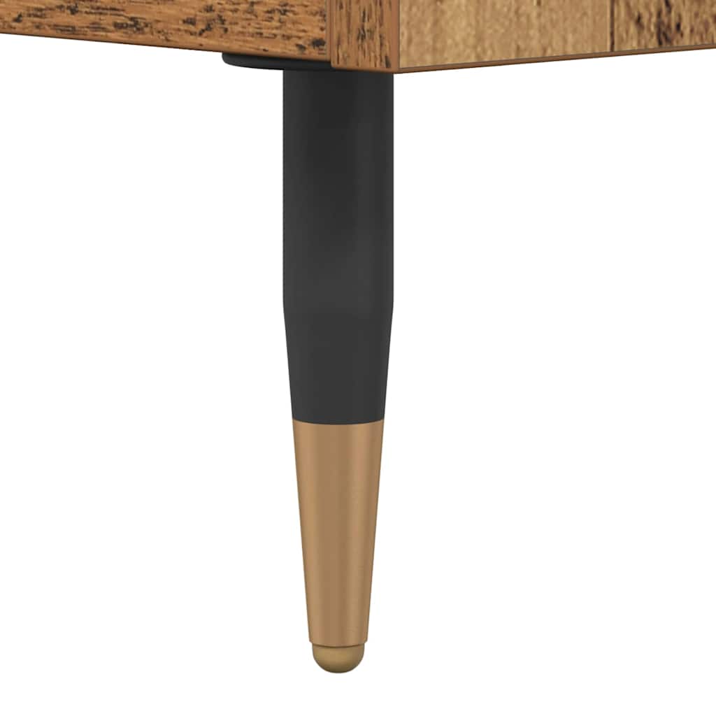 Sofabord Gammelt træ 102 x 44,5 x 50 cm Konstrueret træ
