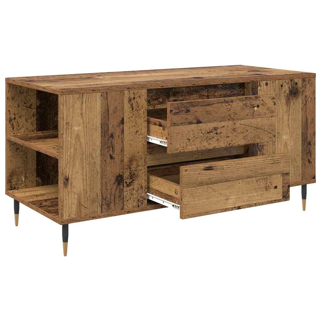 Sofabord Gammelt træ 102 x 44,5 x 50 cm Konstrueret træ
