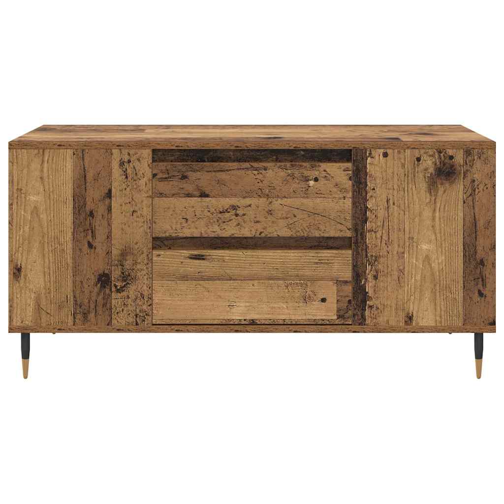 Sofabord Gammelt træ 102 x 44,5 x 50 cm Konstrueret træ