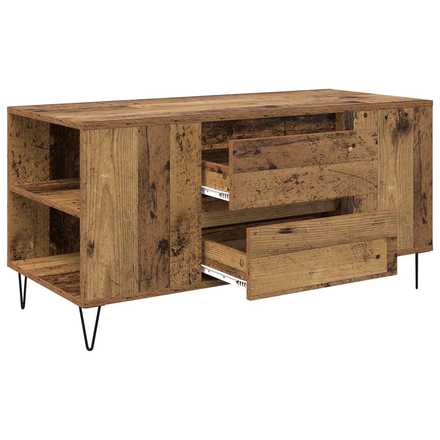 Sofabord Gammelt træ 102 x 44,5 x 50 cm Konstrueret træ