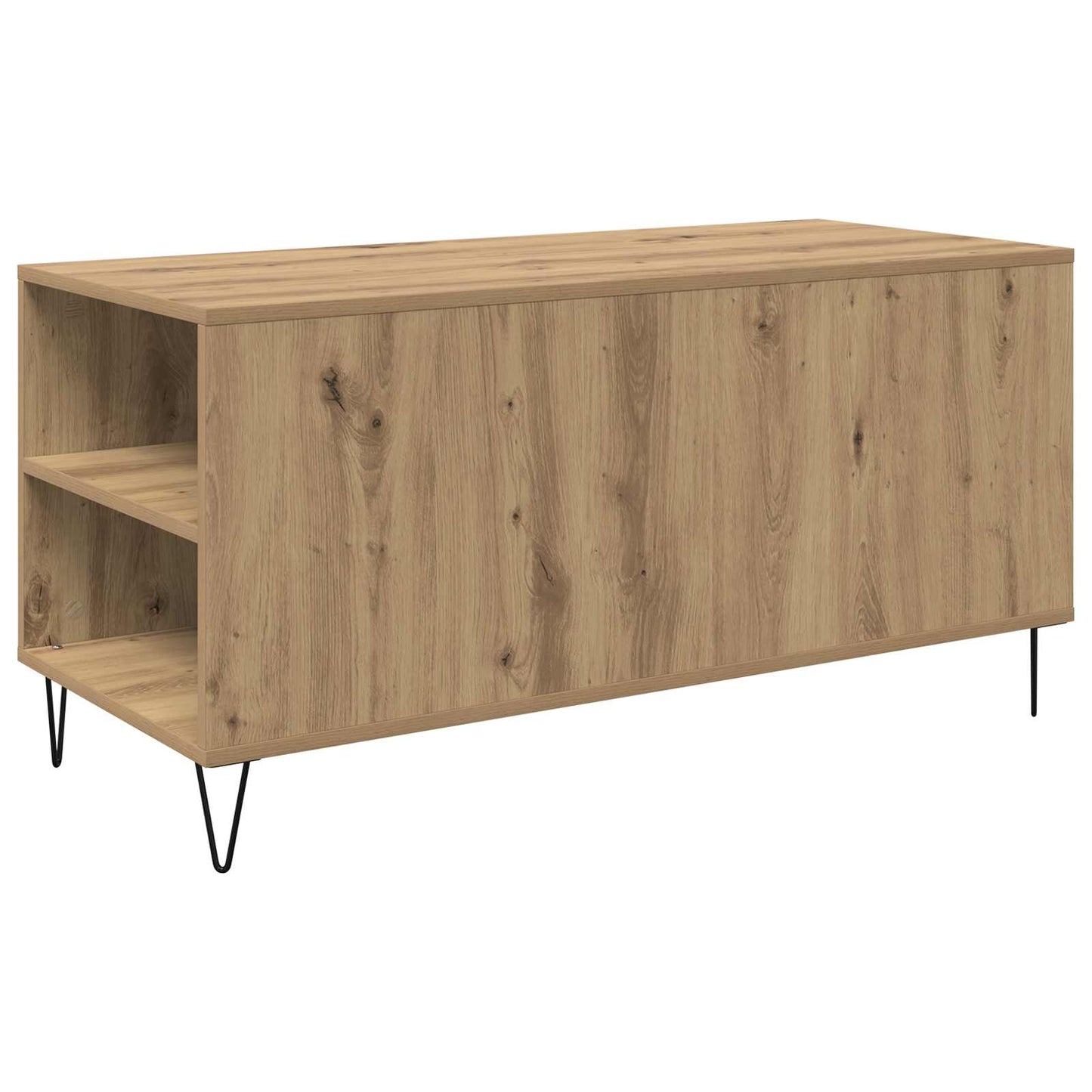 Sofabord Artisan Egetræ 102 x 44,5 x 50 cm Konstrueret træ