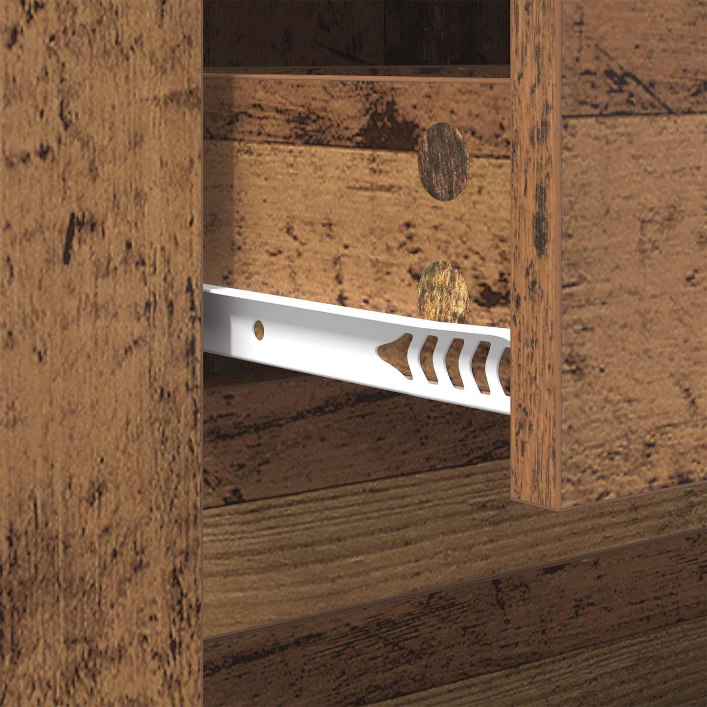 Sofabord Gammelt træ 102 x 44,5 x 50 cm Konstrueret træ