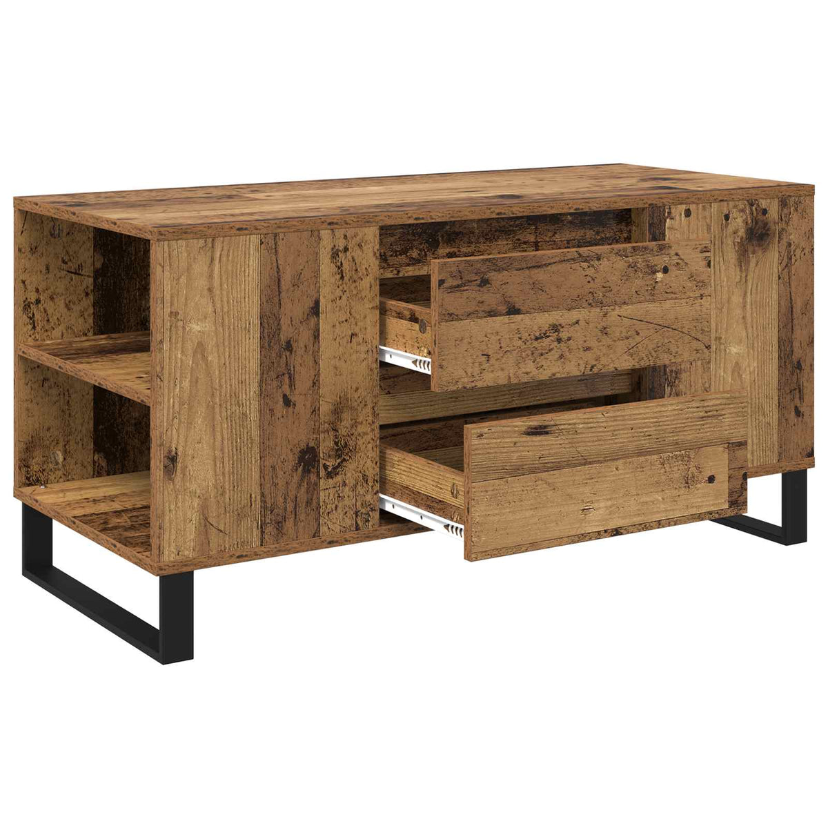 Sofabord Gammelt træ 102 x 44,5 x 50 cm Konstrueret træ