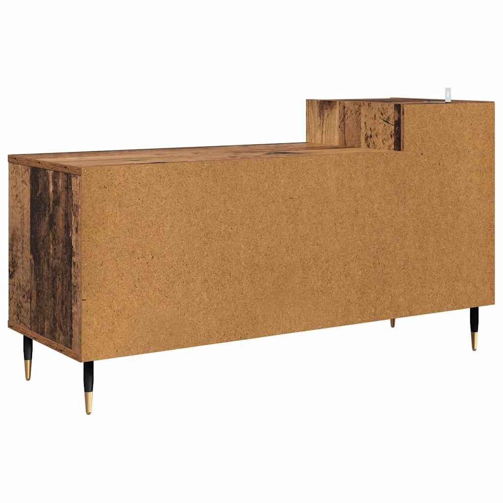 TV-skab 100 x 35 x 55 cm Gammelt træ Konstrueret træ