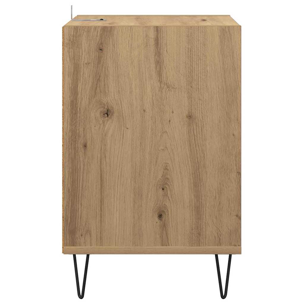 TV-skab 100 x 35 x 55 cm Artisan Egetræ Konstrueret træ