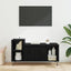 TV-skab 100 x 35 x 55 cm Sort eg Konstrueret træ