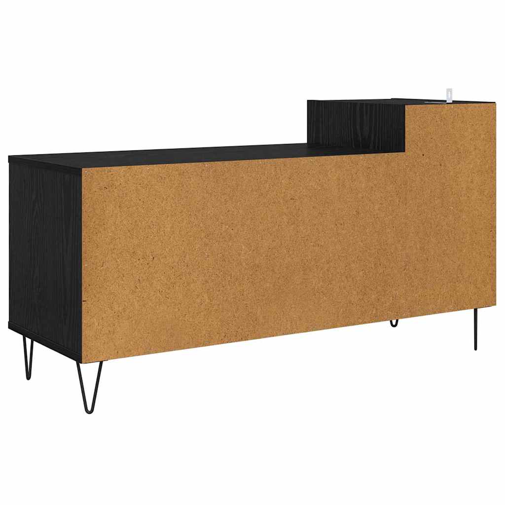 TV-skab 100 x 35 x 55 cm Sort eg Konstrueret træ