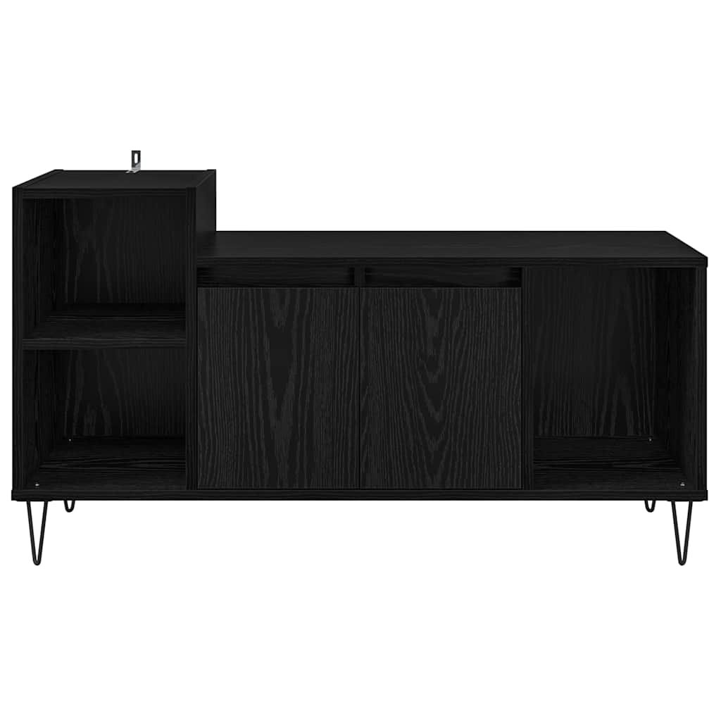 TV-skab 100 x 35 x 55 cm Sort eg Konstrueret træ