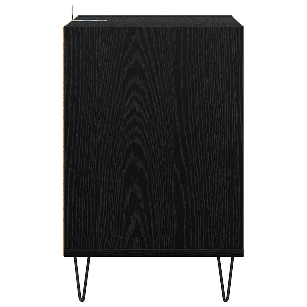 TV-skab 100 x 35 x 55 cm Sort eg Konstrueret træ