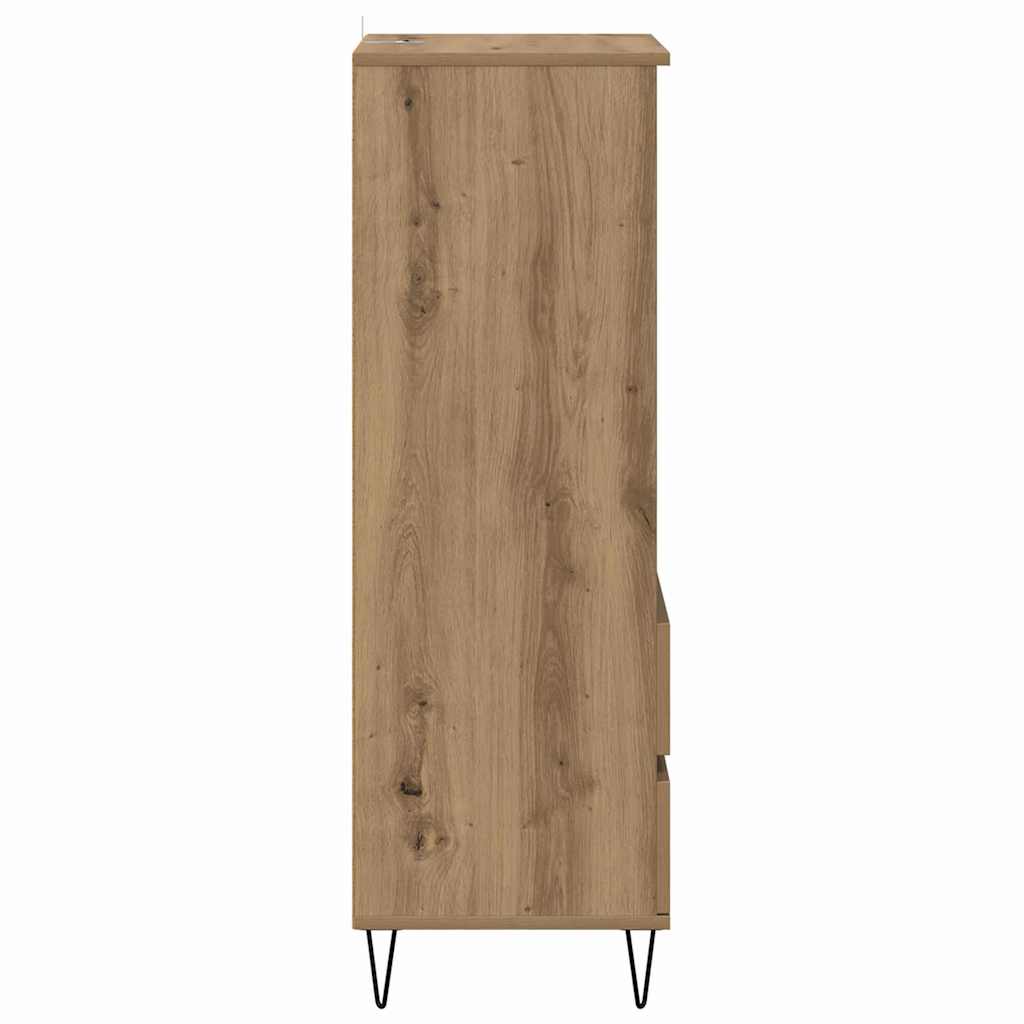 Highboard Artisan Egetræ 40 x 36 x 110 cm Konstrueret træ