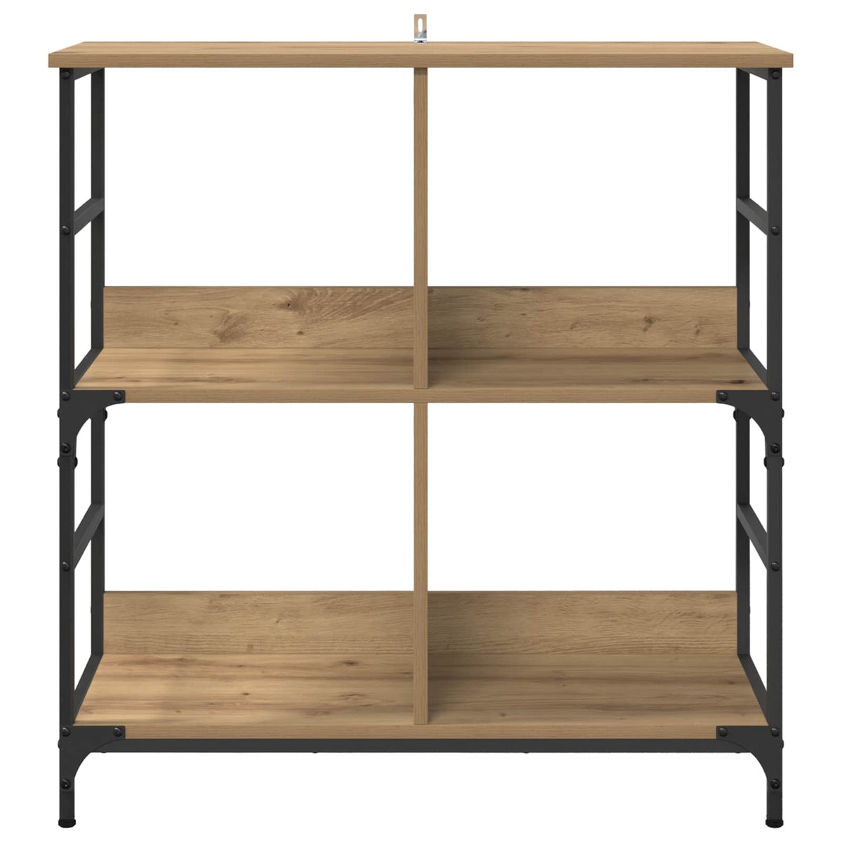 Bogreol 4 niveauer 78,5 x 33 x 82 cm Konstrueret træ artisan eg