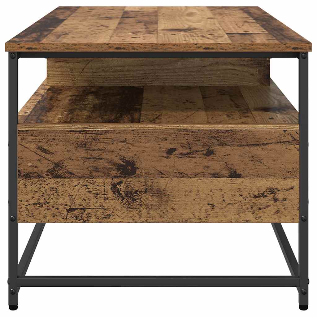 Sofabord Gammelt træ 100 x 51 x 45 cm Konstrueret træ