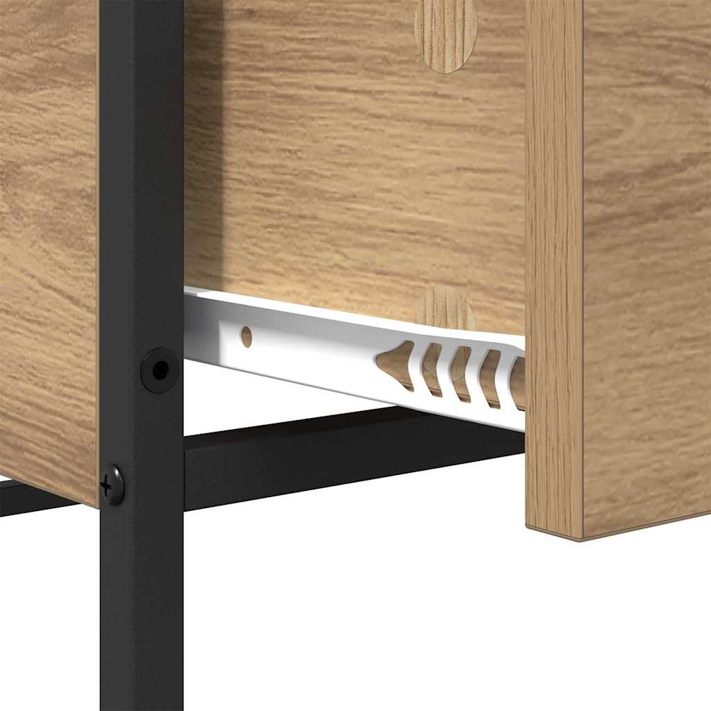 Sofabord Artisan-eg 100 x 51 x 45 cm Konstrueret træ