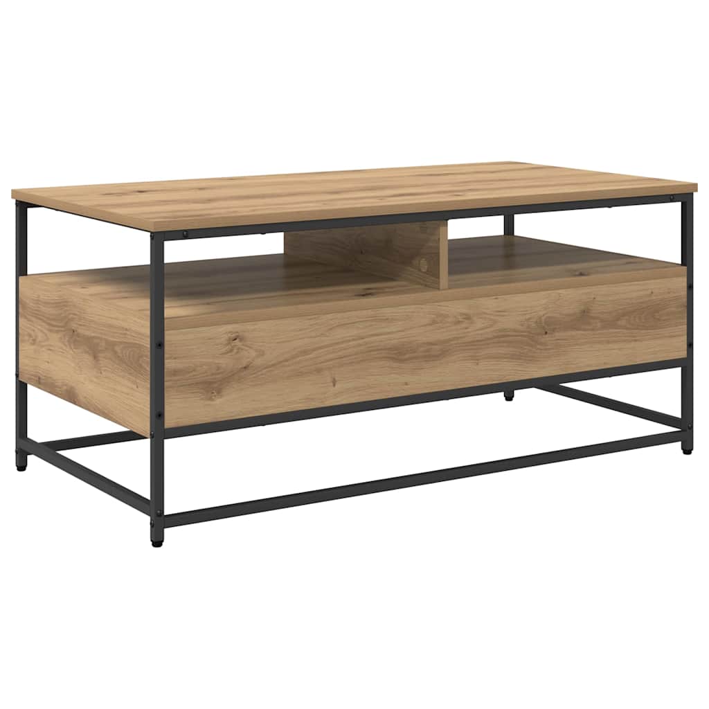 Sofabord Artisan-eg 100 x 51 x 45 cm Konstrueret træ