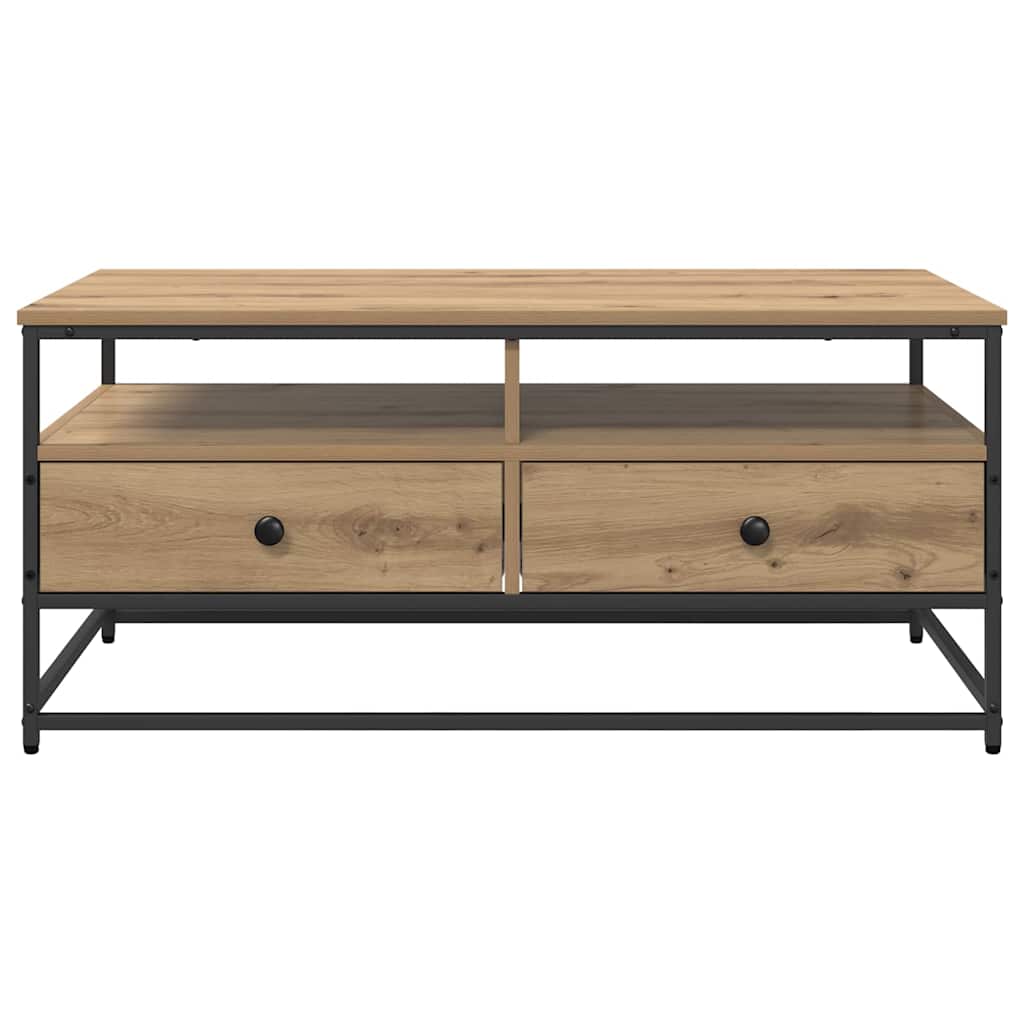 Sofabord Artisan-eg 100 x 51 x 45 cm Konstrueret træ