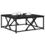 Sofabord Sort eg 70 x 70 x 30 cm Konstrueret træ