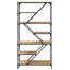 Bogreol 9 niveauer 91 x 36 x 176 cm Konstrueret træ