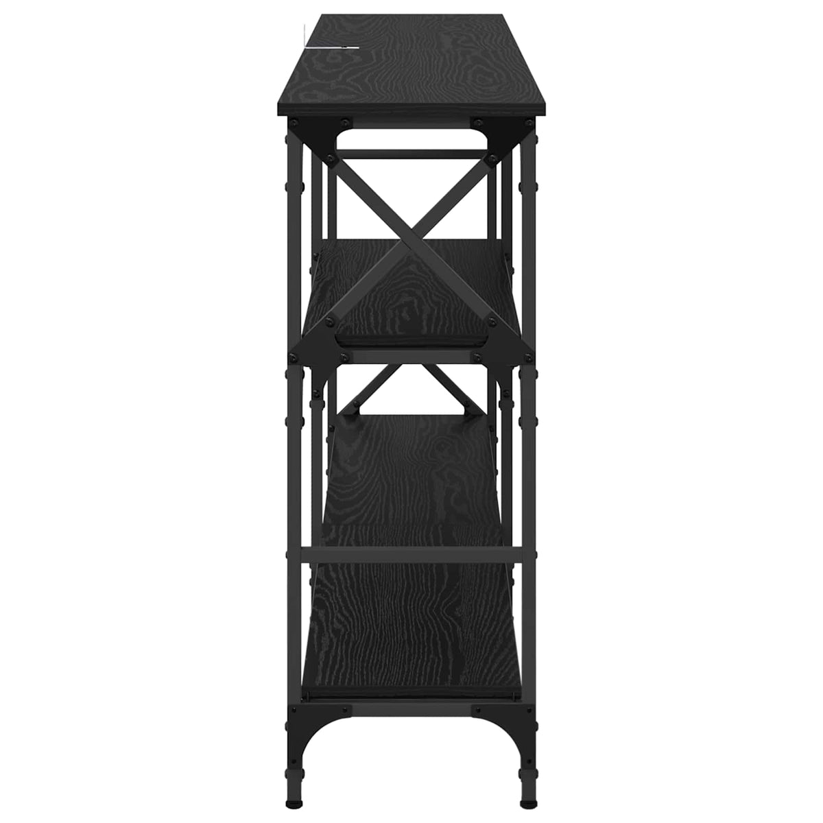 Konsolbord Sort eg 150 x 29 x 76,5 cm Konstrueret træ