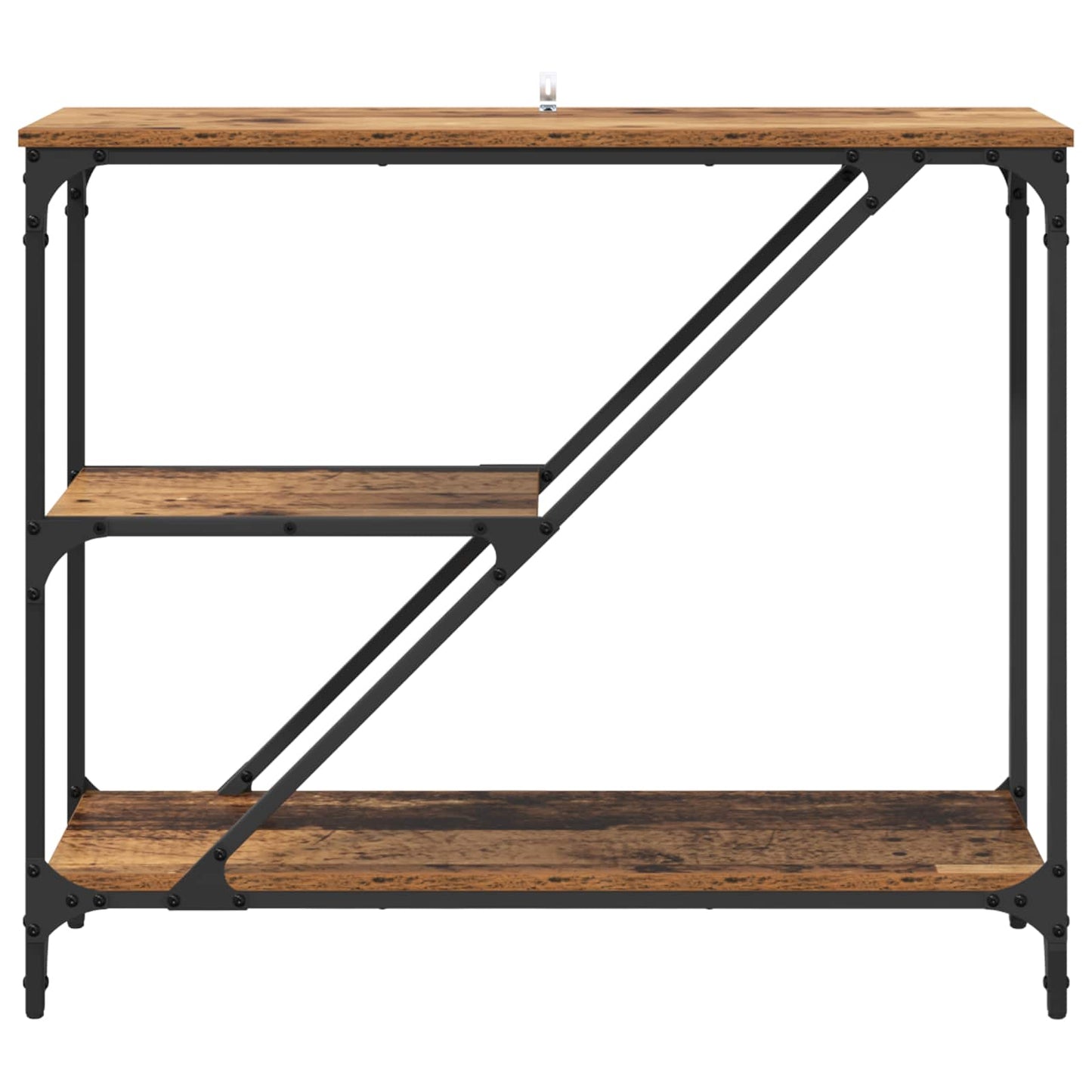 Konsolbord Gammelt træ 88,5 x 30 x 75 cm Konstrueret træ
