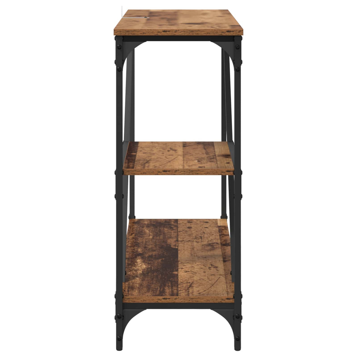 Konsolbord Gammelt træ 88,5 x 30 x 75 cm Konstrueret træ