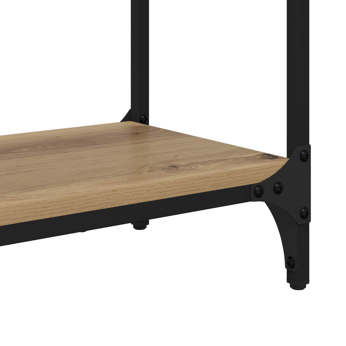 Konsolbord Artisan Egetræ 88,5 x 30 x 75 cm Konstrueret træ