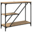 Konsolbord Artisan Egetræ 88,5 x 30 x 75 cm Konstrueret træ