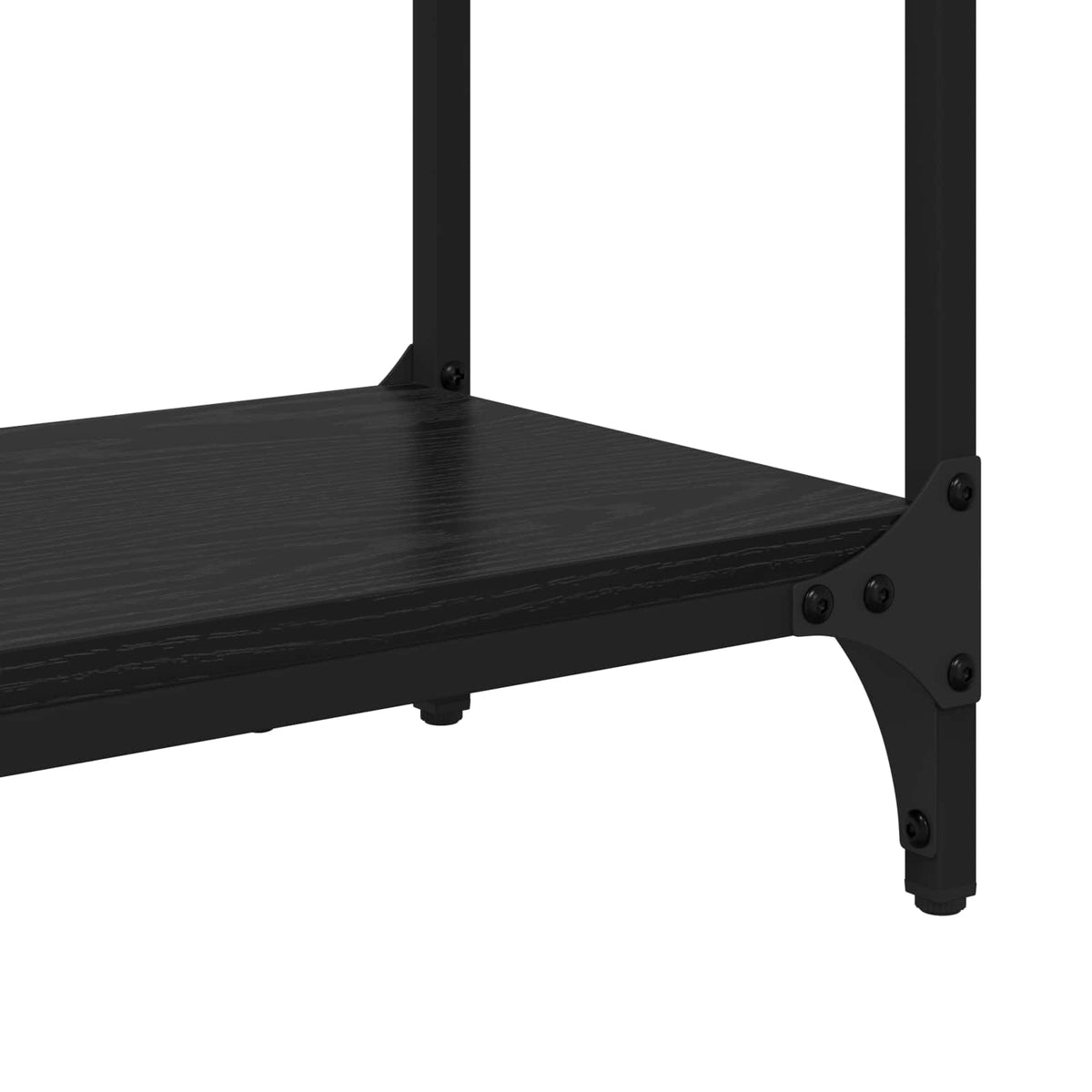 Konsolbord Sort eg 88,5 x 30 x 75 cm Konstrueret træ