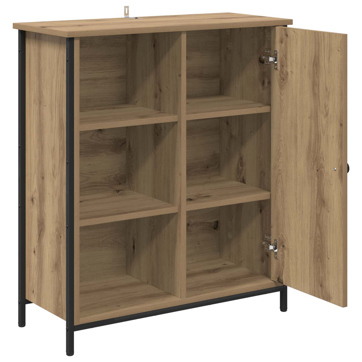 Sideboard Artisan Egetræ 70 x 30 x 80 cm Konstrueret træ