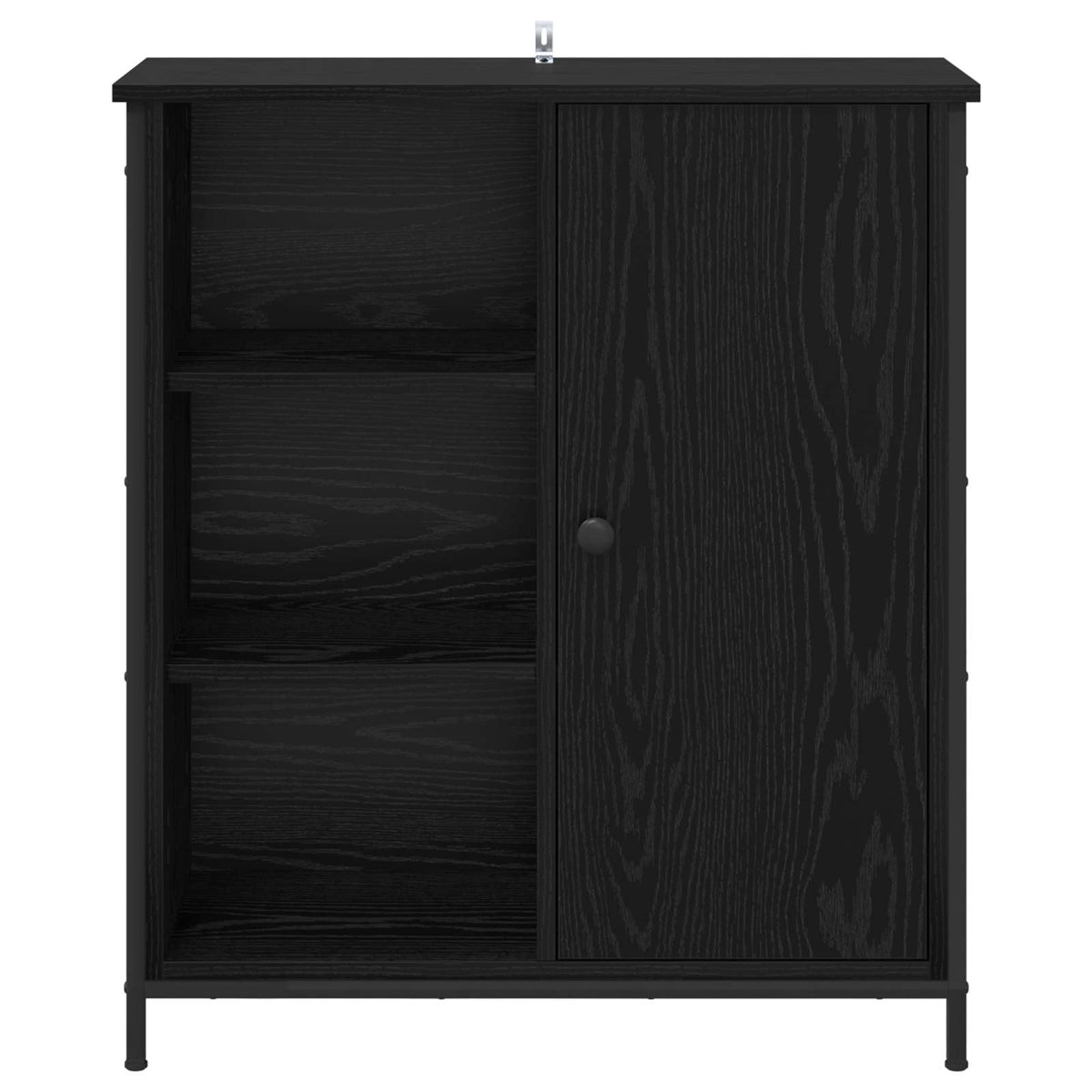 Sideboard Sort eg 70 x 30 x 80 cm Konstrueret træ