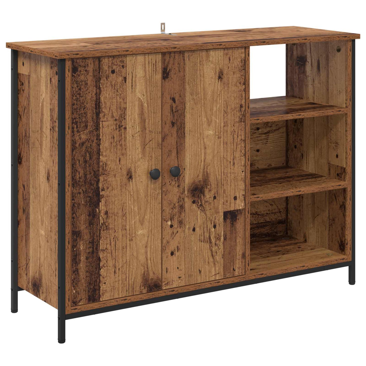 Sideboard Gammelt træ 100 x 33 x 75 cm Konstrueret træ