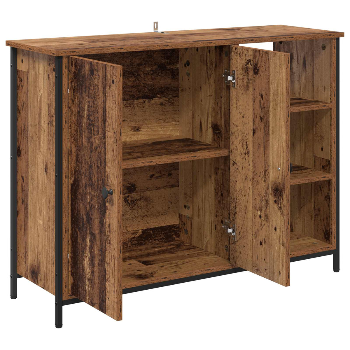 Sideboard Gammelt træ 100 x 33 x 75 cm Konstrueret træ