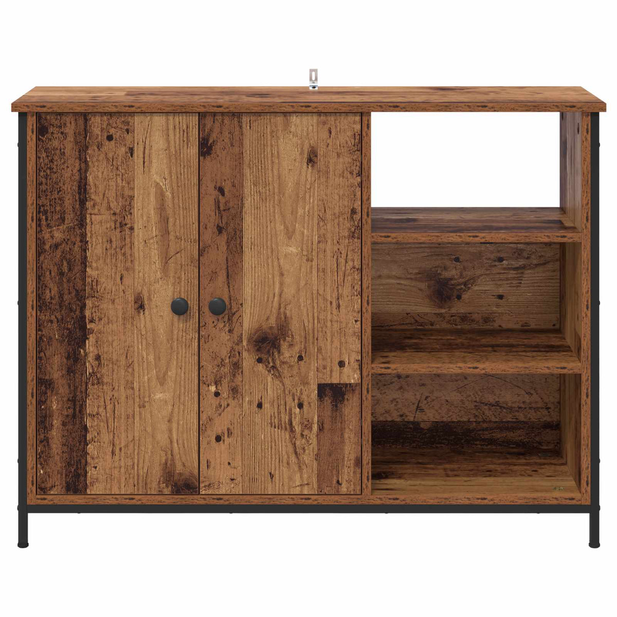 Sideboard Gammelt træ 100 x 33 x 75 cm Konstrueret træ