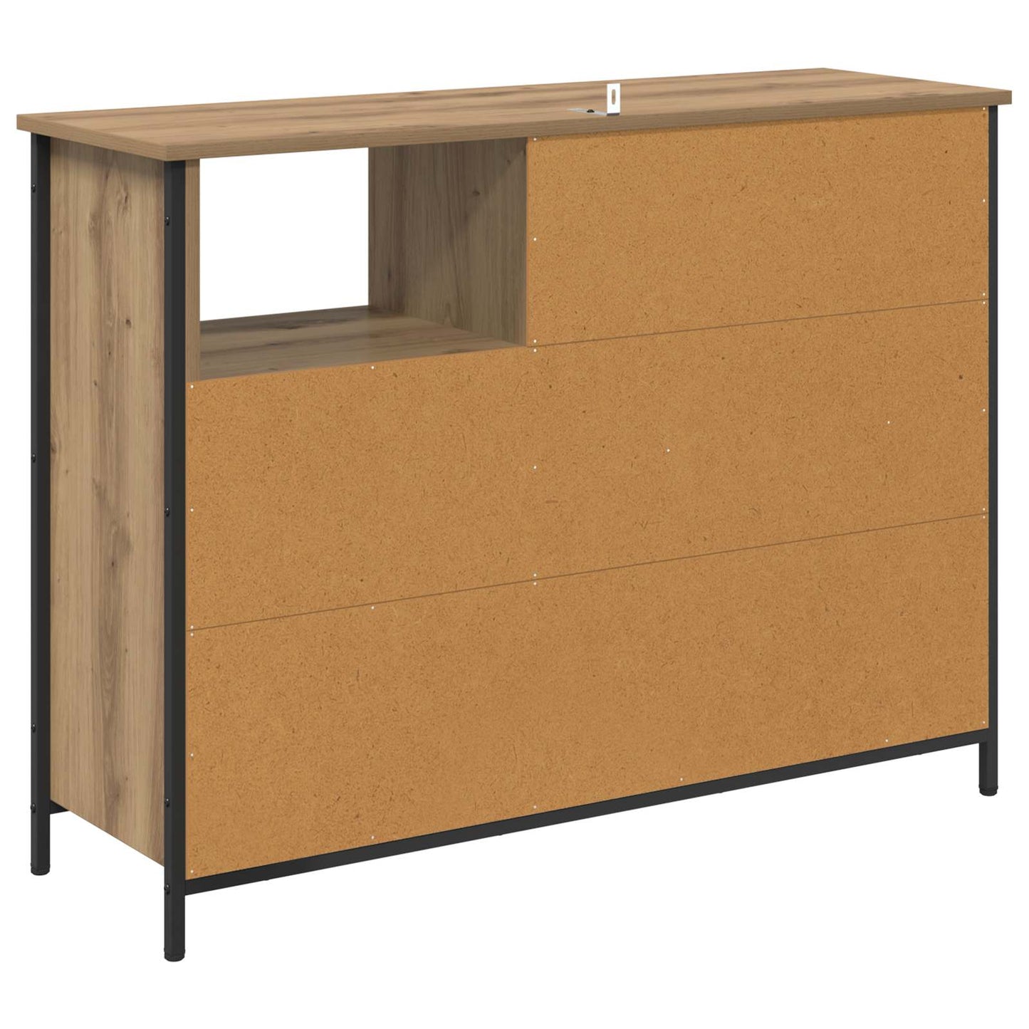 Sideboard Artisan Egetræ 100 x 33 x 75 cm Konstrueret træ