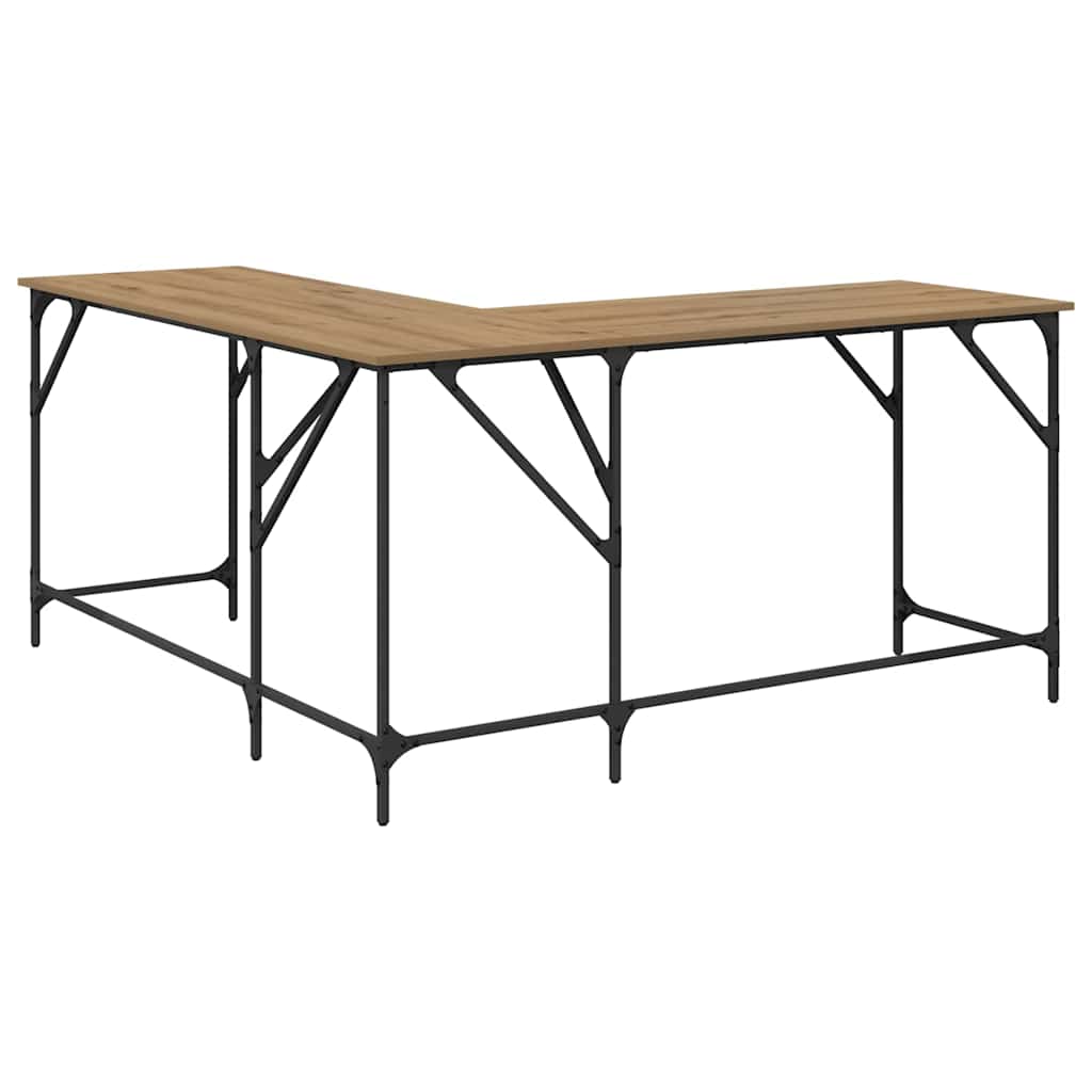 Bord Artisan Egetræ Konstrueret træ 149 x 149 x 75 cm